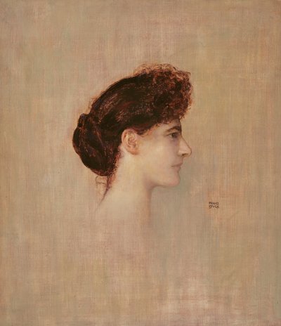 Porträt einer Frau, 1892 von Franz von Stuck