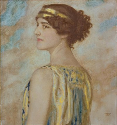 Tochter Mary als Griechin von Franz von Stuck