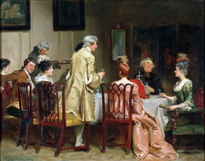 An Freunde und gute Gesellschaft von Fred Roe