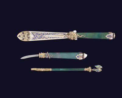 Napoleon III Case Necessarie de Bureau, ca. 1864-66 von Frederic Jules Rudolphi