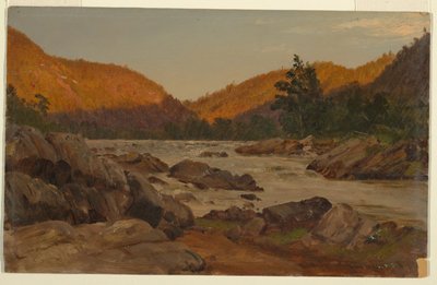 Herbstlandschaft in North Carolina von Frederic Edwin Church