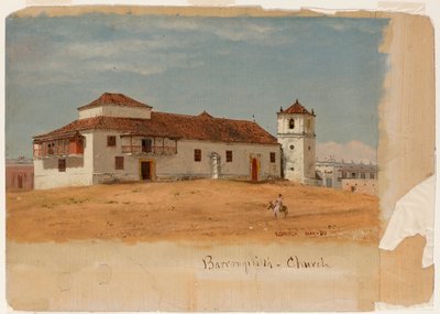 Kirche in Barranquilla, Kolumbien von Frederic Edwin Church