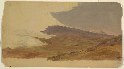 Ecuador, Berg (möglicherweise Chimborazo) von Frederic Edwin Church