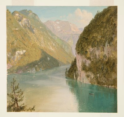 Königssee, Bayern von Frederic Edwin Church