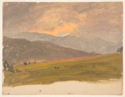 Landschaft, Hudson Valley von Frederic Edwin Church