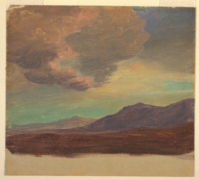 Landschaft, in der Nähe von Palästina oder Syrien von Frederic Edwin Church