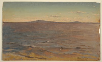 Maine, Lake Katahdin von Frederic Edwin Church