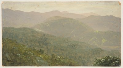 Berglandschaft, Jamaika von Frederic Edwin Church