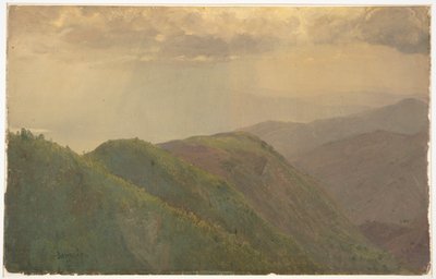 Berge in Jamaika von Frederic Edwin Church