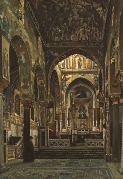 Cappella Palatina, Palermo von Frederic Leighton
