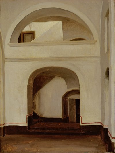 Eingang zu einem Haus in Capri, 1859 von Frederic Leighton