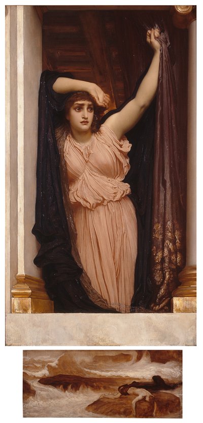 Die letzte Wache von Hero von Frederic Leighton