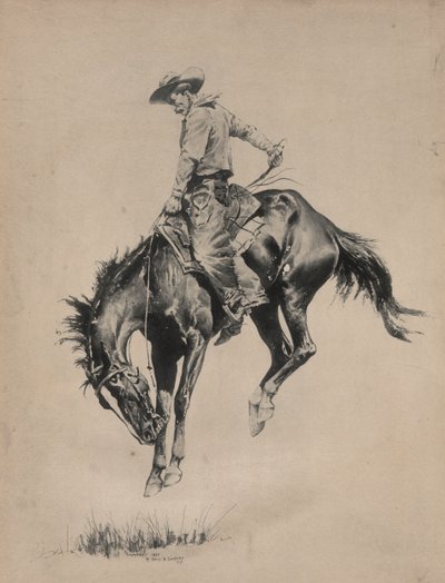 Bronco Buster von Frederic Remington