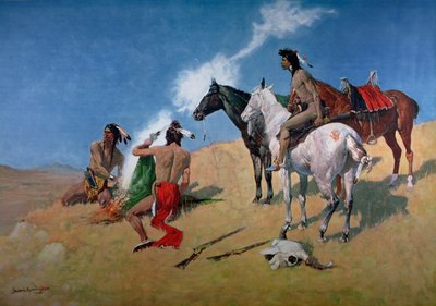 Rauchsignale von Frederic Remington