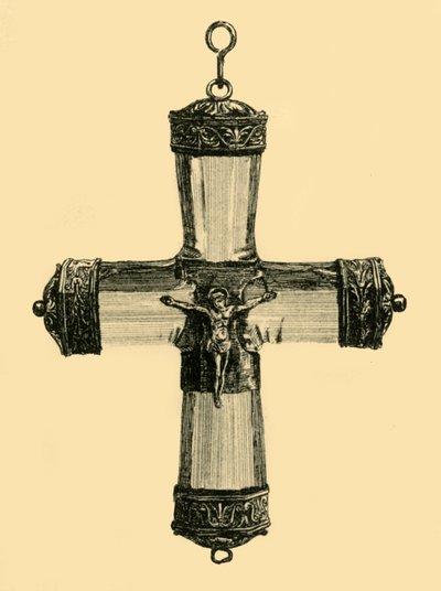 Kristallkreuz, um 1550 von Frederick Albert Slocombe