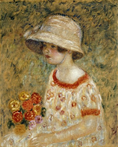 Porträt von Frances Kilmer von Frederick Carl Frieseke