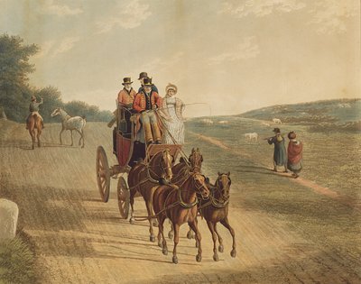 Postkutsche von Frederick Christian Lewis
