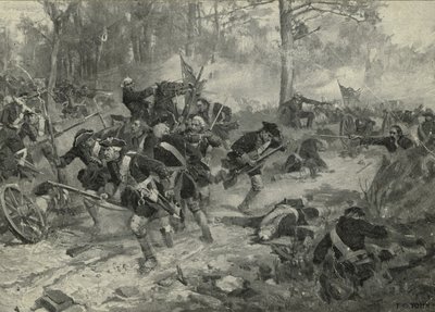 Die Schlacht von Eutaw Springs, 1903 von Frederick Coffay Yohn