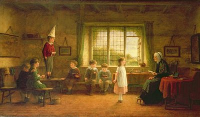 Die Schule der Dame, 1899 von Frederick Daniel Hardy