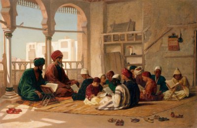 Sultan Hassans Schule in Kairo von Frederick Goodall