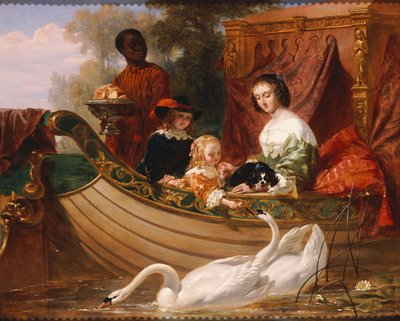 Die Kinder von König Karl I. von Frederick Goodall