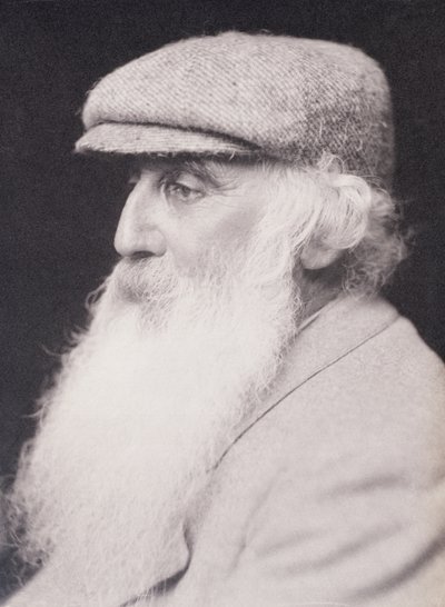 Porträt von Camille Pissarro (1830-1903) von Frederick Hollyer