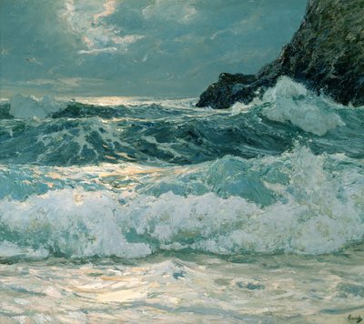 Brecher bei Flut von Frederick Judd Waugh