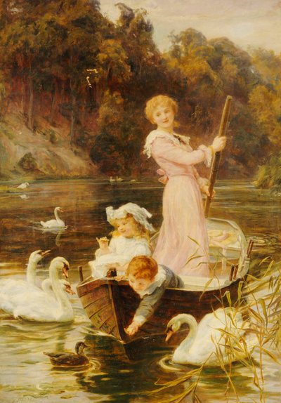 Ein Tag am Fluss von Frederick Morgan