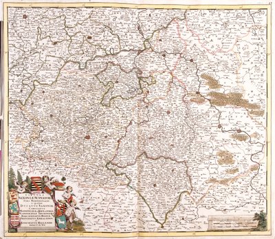 Niedersachsen, Sachsen-Anhalt, Sachsen, Thüringen, Deutschland von Frederick de Wit
