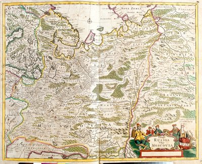 Russland von Frederick de Wit