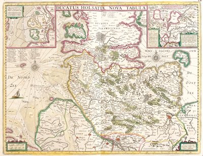 Schleswig-Holstein, Niedersachsen, Hamburg, Deutschland von Frederick de Wit