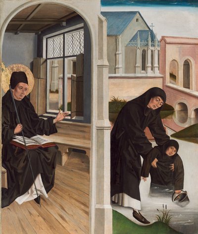 Ein Wunder des Heiligen Benedikt von French 15th Century