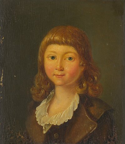 Porträt eines jungen Jungen von French 18th Century