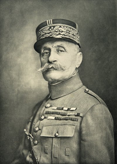Marschall Foch (1851-1929) von French Photographer