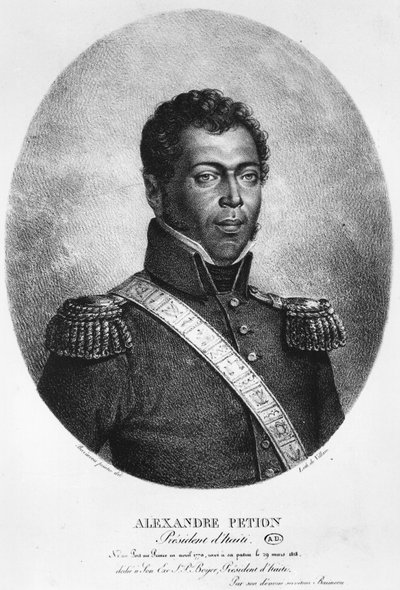 Alexandre Petion (1770-1818) von French School