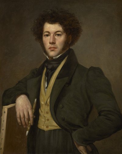 Ein Künstler, ca. 1820 von French School