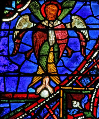 Engelhierarchie: Ein Cherubim von French School
