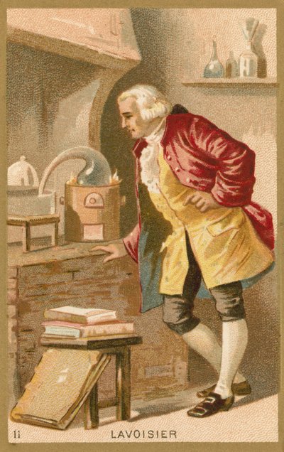 Antoine Lavoisier, französischer Chemiker von French School