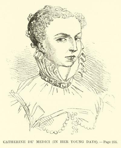 Katharina von Medici in jungen Jahren von French School