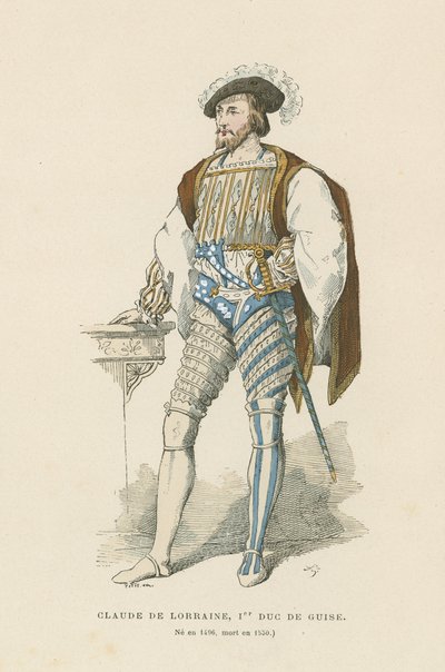 Claude von Lothringen, Herzog von Guise von French School