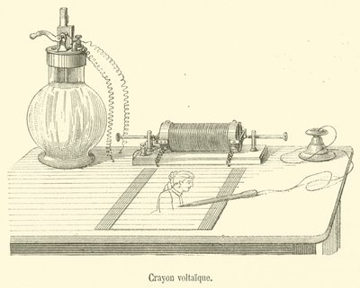 Voltaischer Bleistift von French School