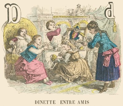 Dinette mit Freunden von French School