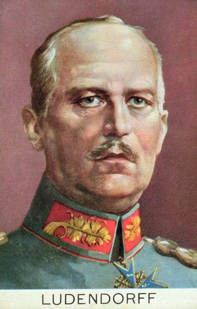 Erich Ludendorff (1865-1937) von French School
