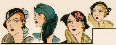 Französische Damenmode von French School