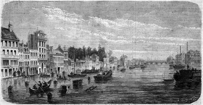 Überschwemmung in Paris von French School