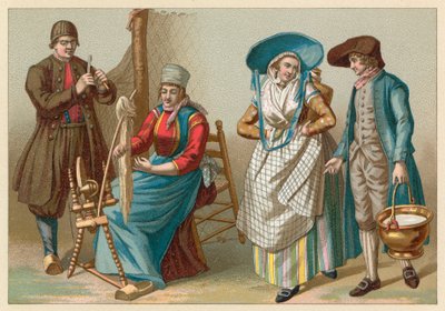 Holländische Tracht von French School