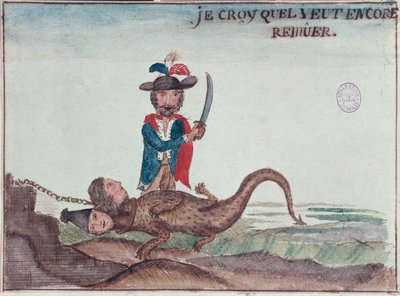 Ich denke, es bewegt sich noch, 1789 von French School