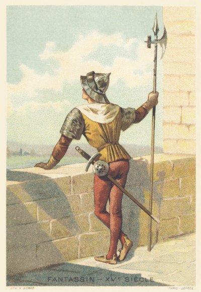 Infanterie im 15. Jahrhundert von French School