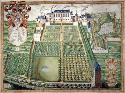 Jardin des Plantes, Paris. 1636 von French School