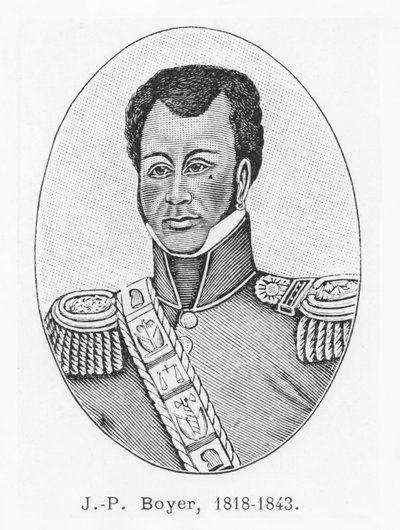 Jean-Pierre Boyer (Gravur) von French School